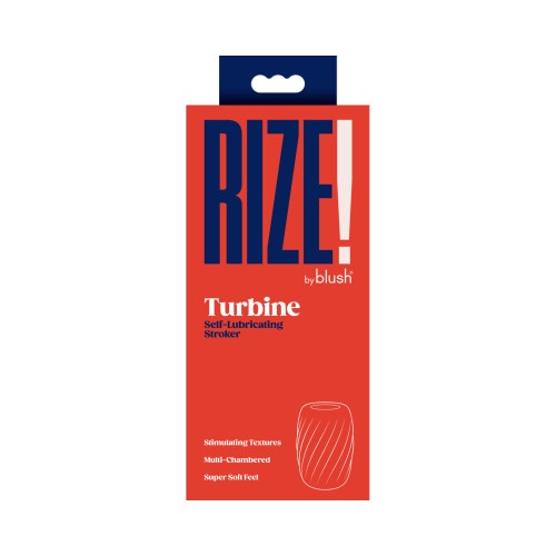 Rize Turbine Self-Lubricating Stroker for Ultimate Pleasure