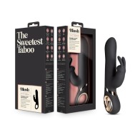 Vibrador Gyrante Conejo Blush Victoria Negro