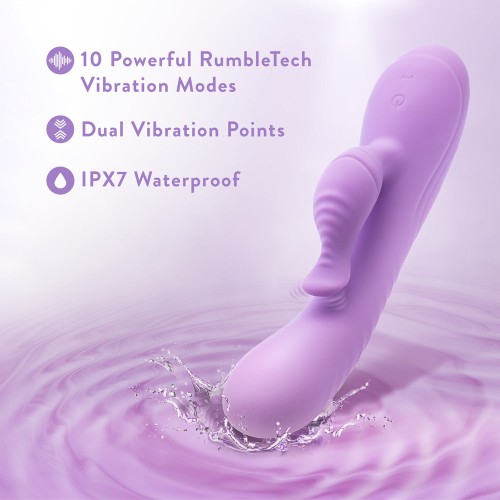 Blush Evelyn Rabbit Vibrator