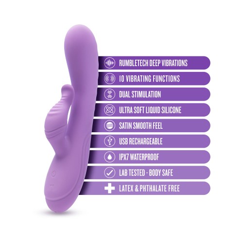 Blush Evelyn Rabbit Vibrator