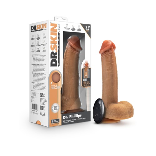 Dildo Silicona Dr. Phillips de 8.5 pulgadas Beige