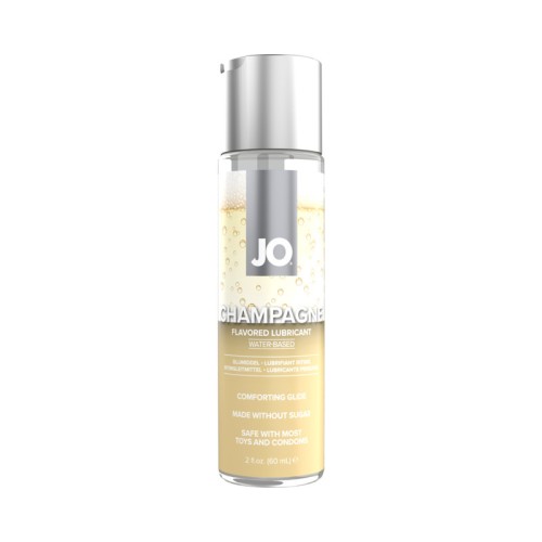 JO Champagne Flavored Water-Based Lubricant 2 oz