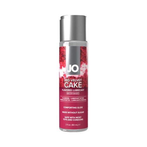 Lubricante de Sabor a Pastel de Terciopelo Rojo JO 2 oz