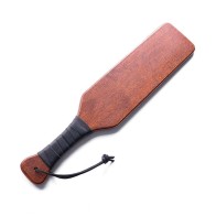 Leather Wrapped Spanking Paddle - Impact Play