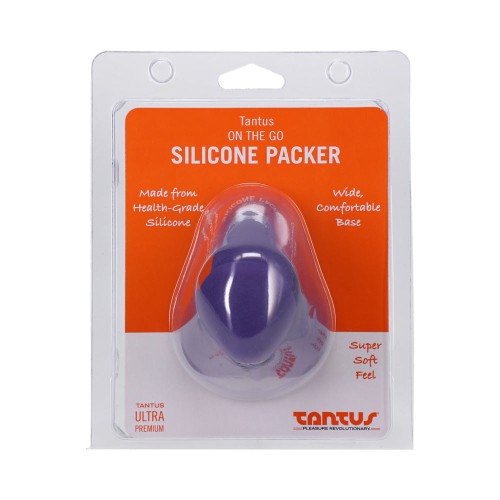 Packer de Silicona Tantus On The Go Amatista (Clamshell)