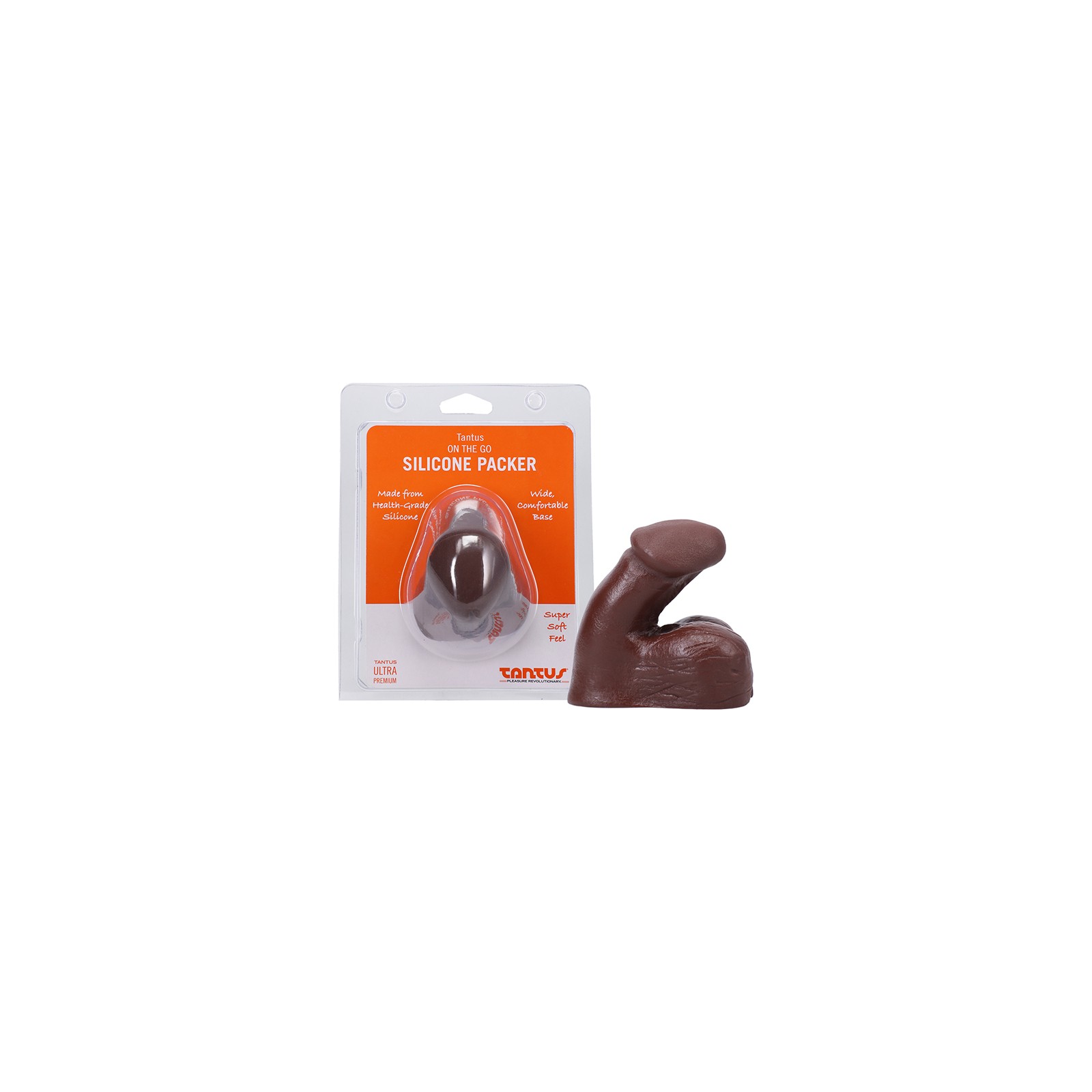 Tantus On The Go Silicone Packer Espresso