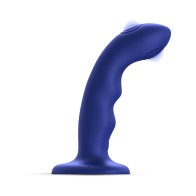 Dildo Tapping Strap-On-Me Wave Noche Azul - Eleva Tu Placer