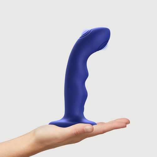 Dildo Tapping Strap-On-Me Wave Noche Azul - Eleva Tu Placer