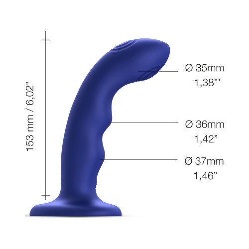 Strap-On-Me Tapping Dildo Wave Night Blue - Elevate Your Pleasure