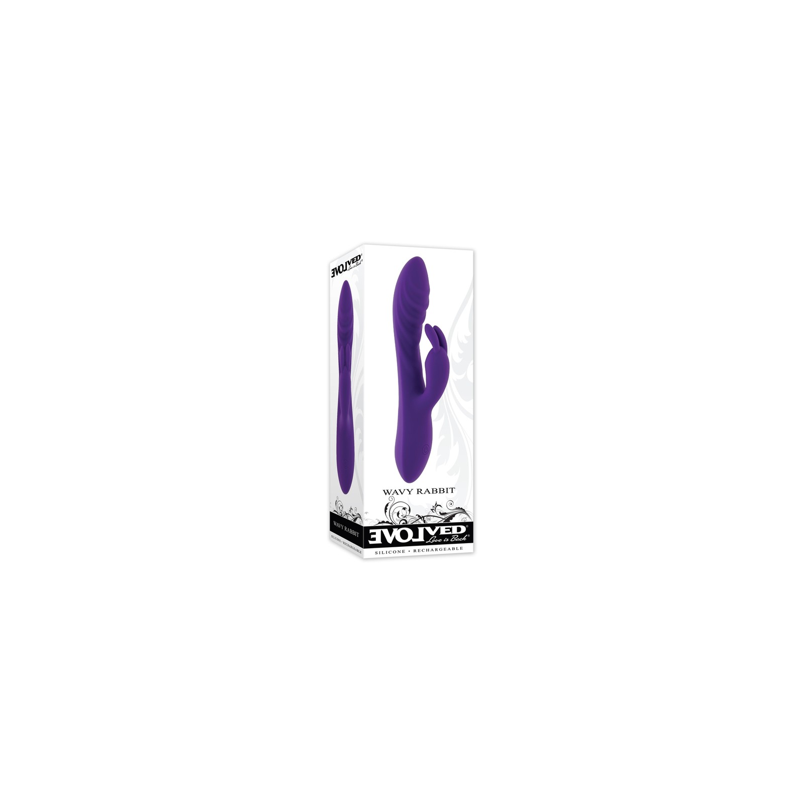 Evolved Wavy Rabbit Estimulador Dual Recargable para Placer Profundo