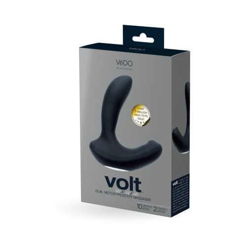 VeDO Volt Rechargeable Prostate Vibe Black - Stimulating Pleasure