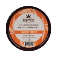 Earthly Body Hemp Seed 3-in-1 Massage Candle