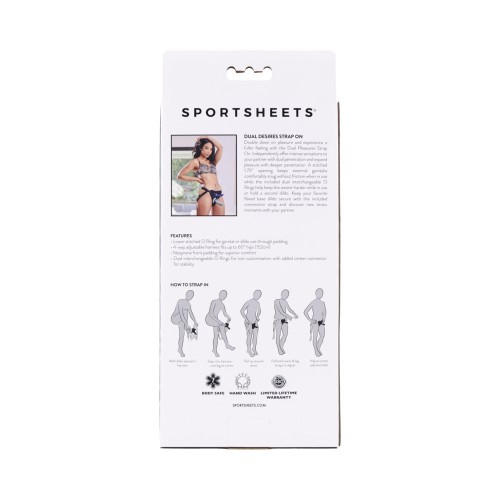 Sportsheets Strap On Dual Desires - Ajuste Cómodo