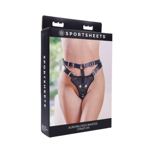 Sportsheets Aurora High Waisted Strap On - Comfort and Control