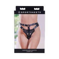 Sportsheets Aurora High Waisted Strap On - Comfort and Control