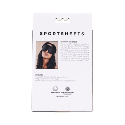 Antifaz Blackout de Sportsheets - Eleva la Experiencia Sensorial