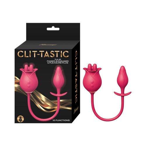 Clit-Tastic Tulip Massager for Ultimate Pleasure