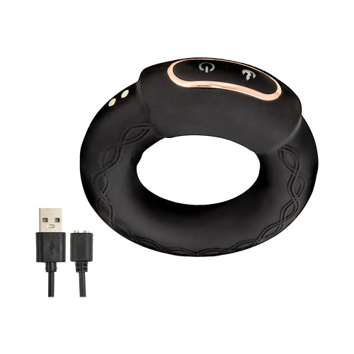 Cockpower Heat Up Cock Ring Black