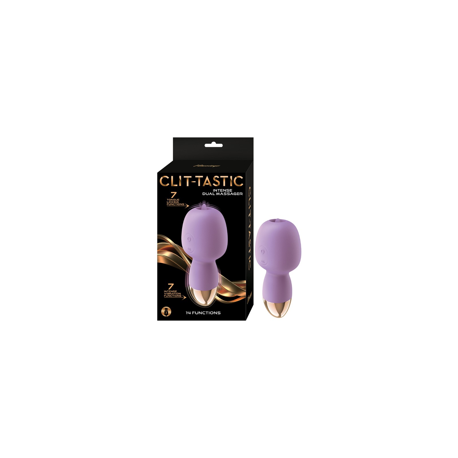 Clit-Tastic Intense Dual Massager for Ultimate Pleasure