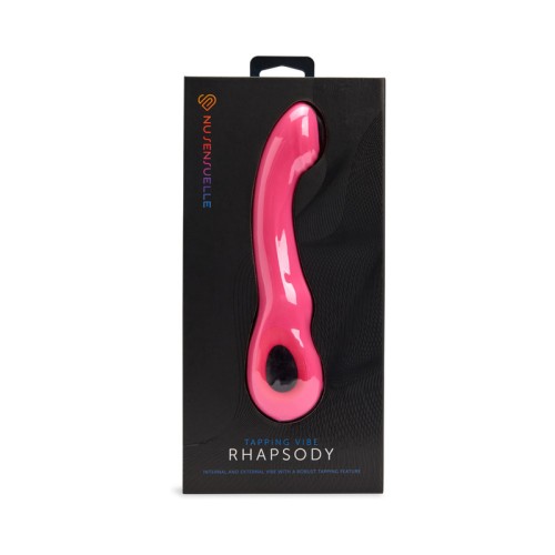 Nu Sensuelle Rhapsody Tapping Vibe - 10 speeds & waterproof