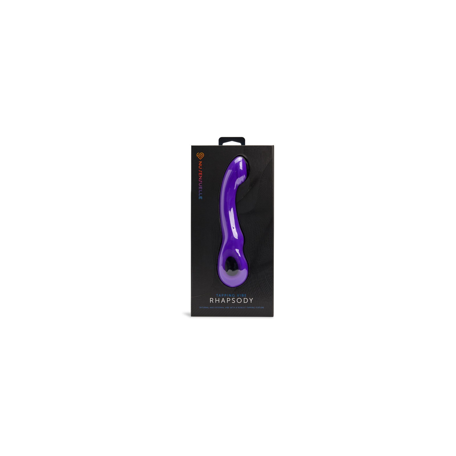 Nu Sensuelle Rhapsody Vibrador de Golpecitos Púrpura - Placer Definitivo