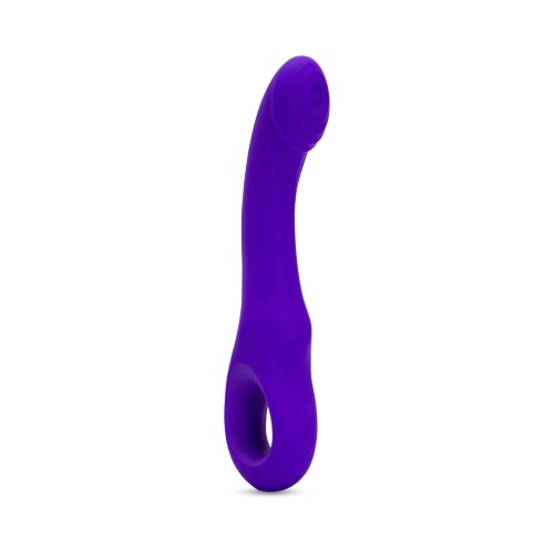 Nu Sensuelle Rhapsody Vibrador de Golpecitos Púrpura - Placer Definitivo