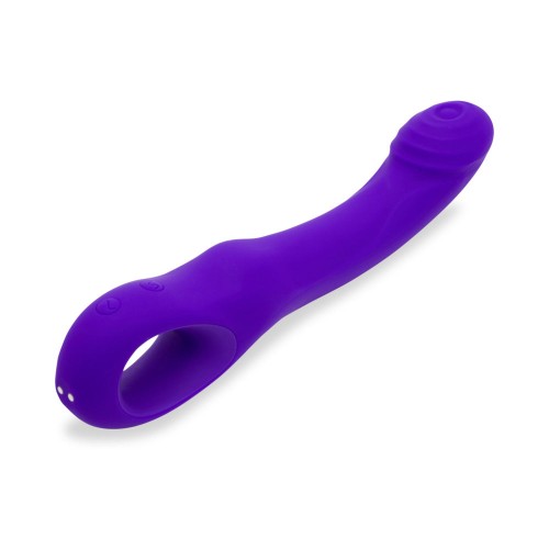 Nu Sensuelle Rhapsody Vibrador de Golpecitos Púrpura - Placer Definitivo