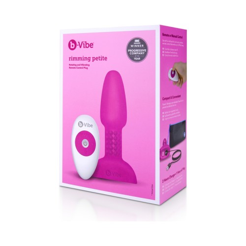 b-Vibe Rimming Petite Vibrating Anal Plug for Ultimate Pleasure