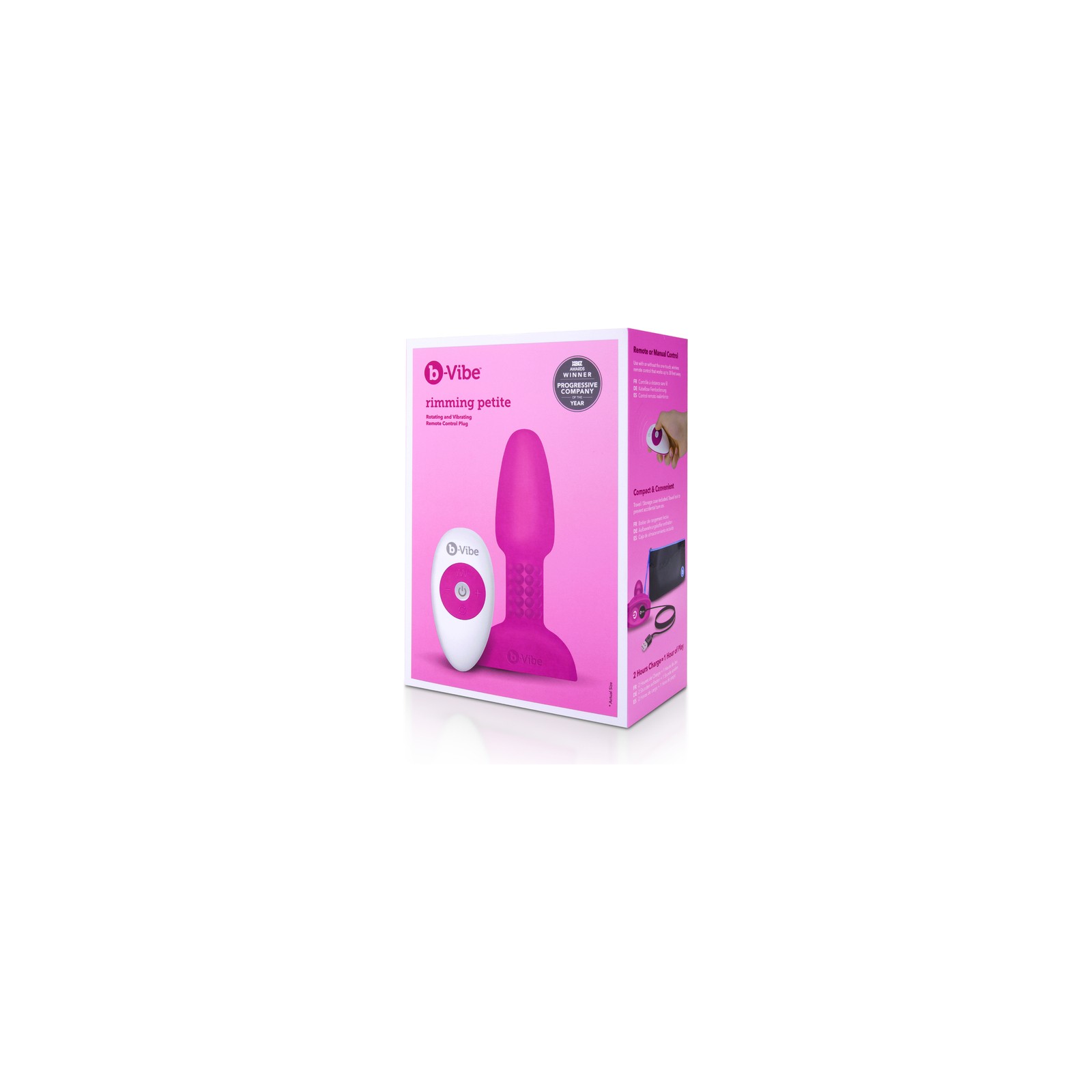 b-Vibe Rimming Petite Vibrating Anal Plug for Ultimate Pleasure