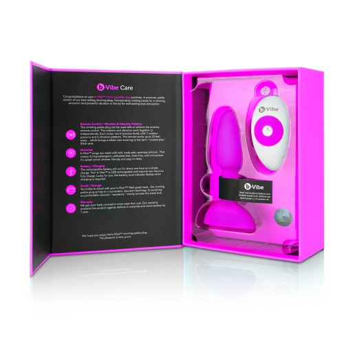 Plug Anal Vibrante Rimming Petite b-Vibe para Placer Máximo