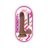 Dickboy Vibes Dildo Recargable de 8 in. con Bullet