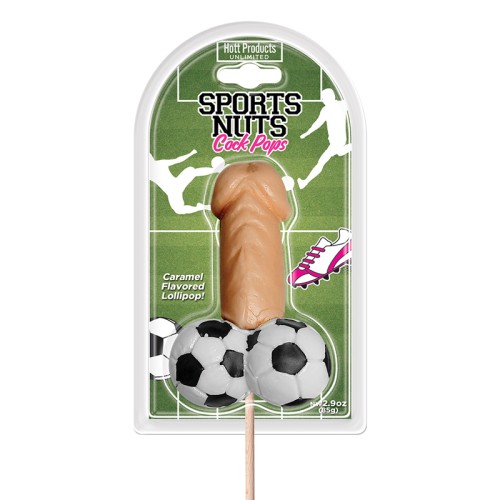 Soccer Balls Cock Pop - Caramel