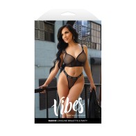 Fantasy Lingerie Vibes Baddie Longline Set for Chic Style