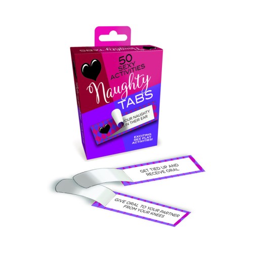 Naughty Tabs Game - Couples Pleasure Activities