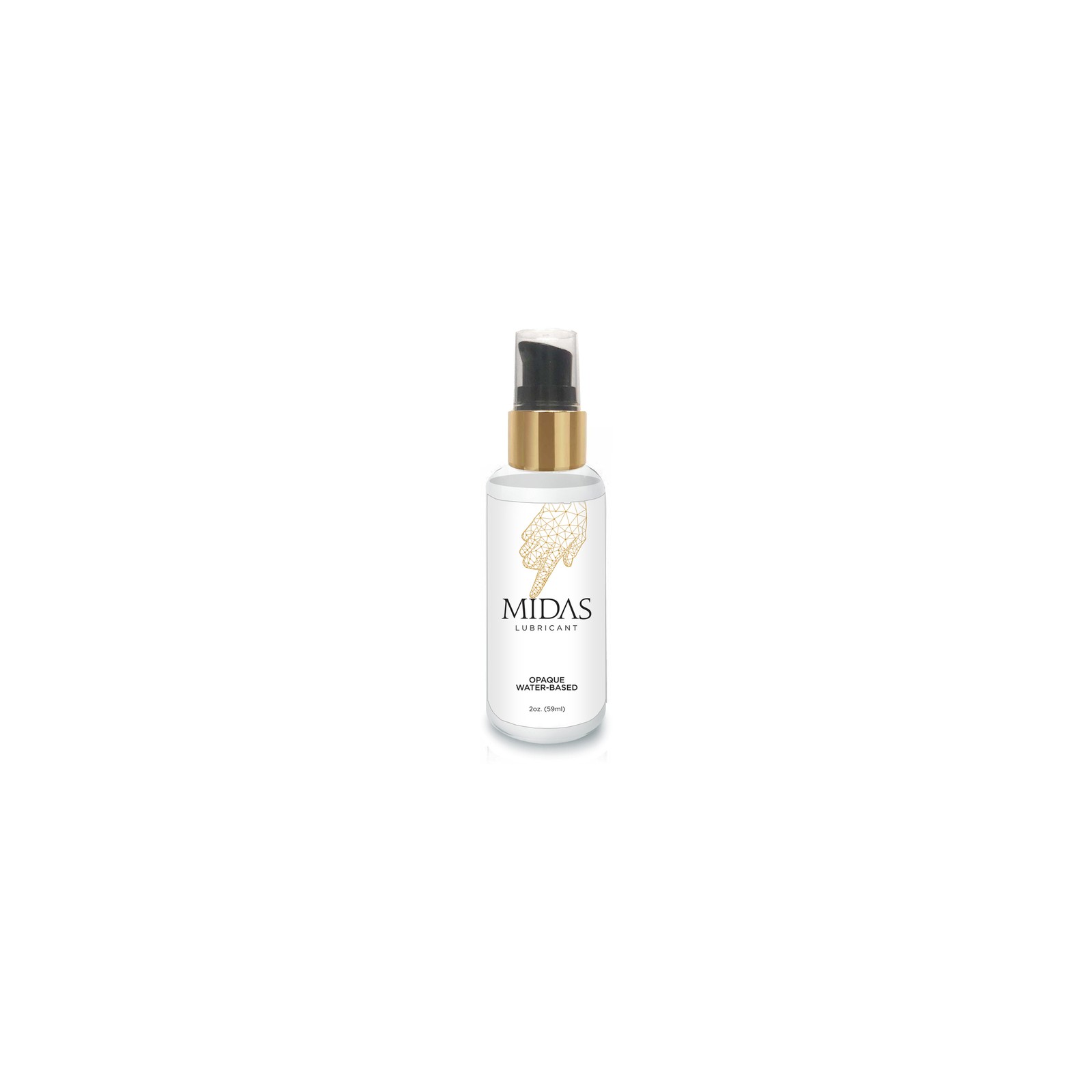 Midas Opaque Water-Based Lubricant - Silky Smooth