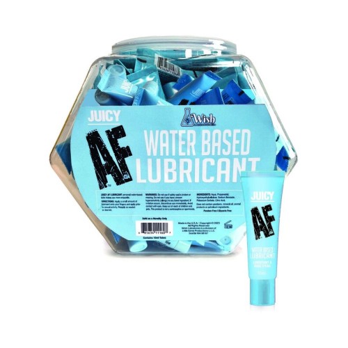 Lubricante a Base de Agua Juicy AF 10ml Fishbowl