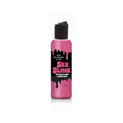 Lubricante a Base de Agua Sex Slime 2 oz. - Rosa Tentador