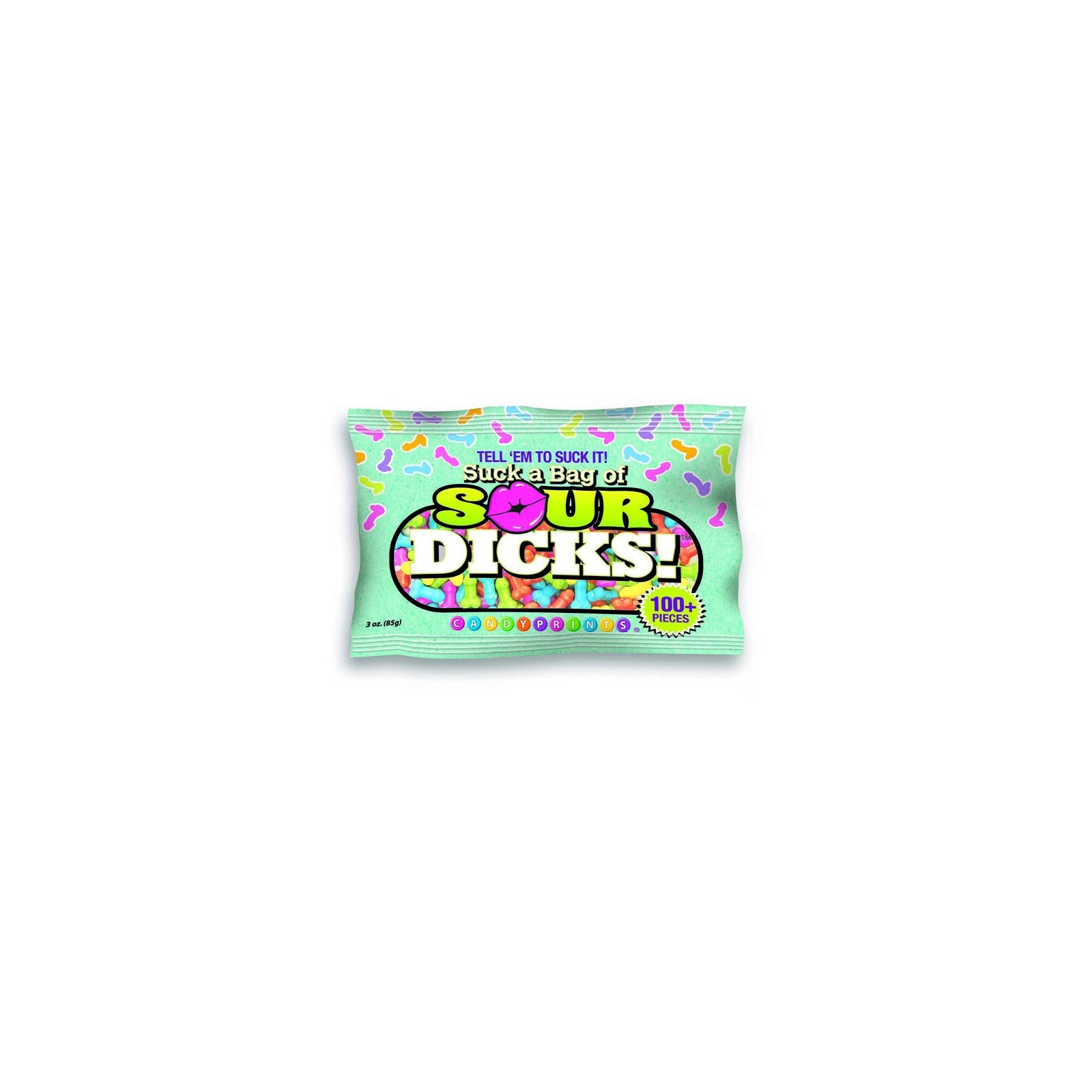 Suck A Bag of Sour Dicks Cheeky Candy