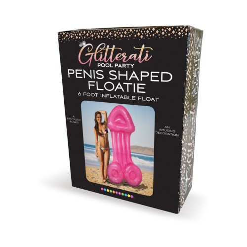 Flotador en Forma de Pene Glitterati