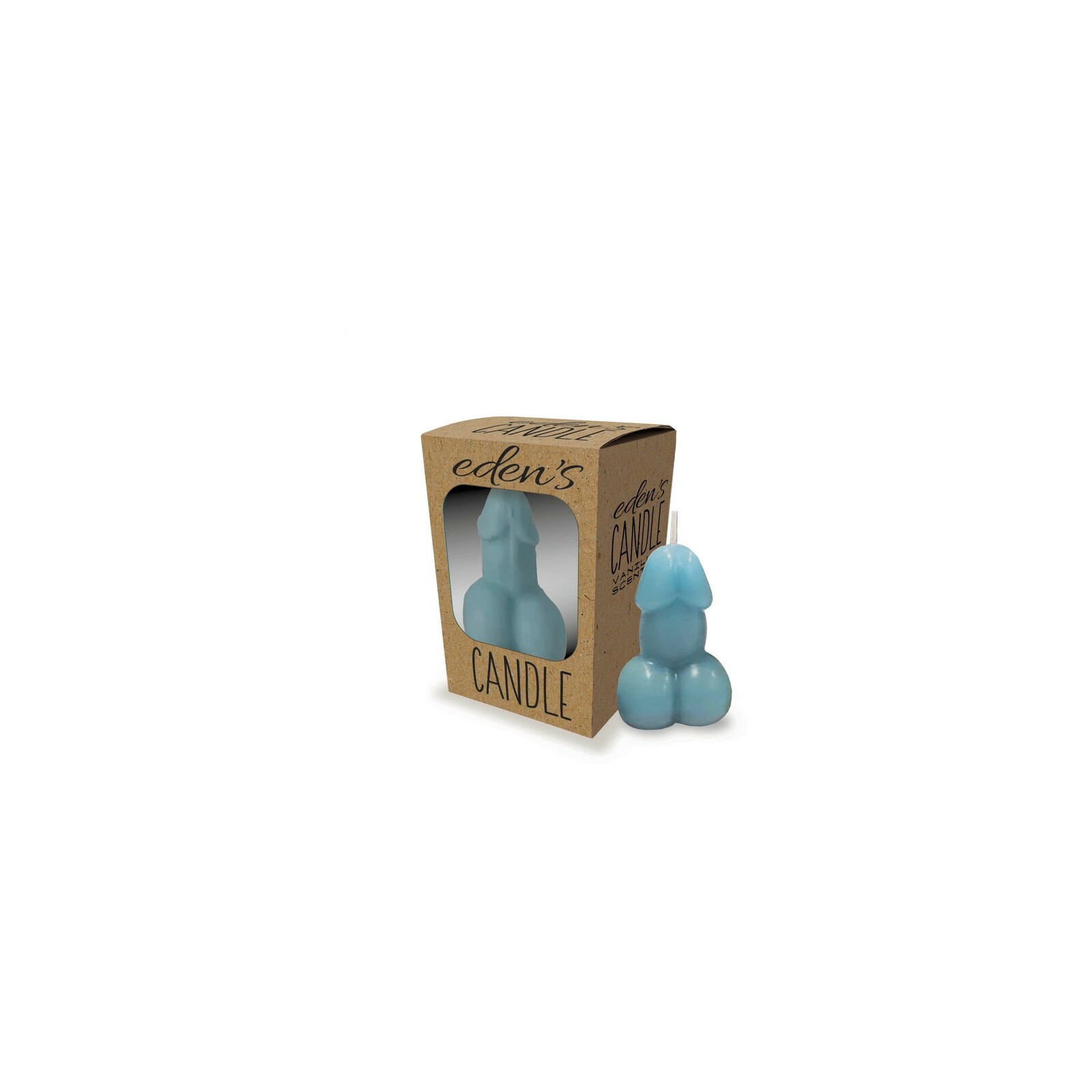 Eden's Blue Penis Candle