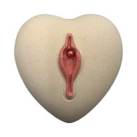 Love Your Pussy Bath Bomb - Vibrating Heart-Shaped Surprise