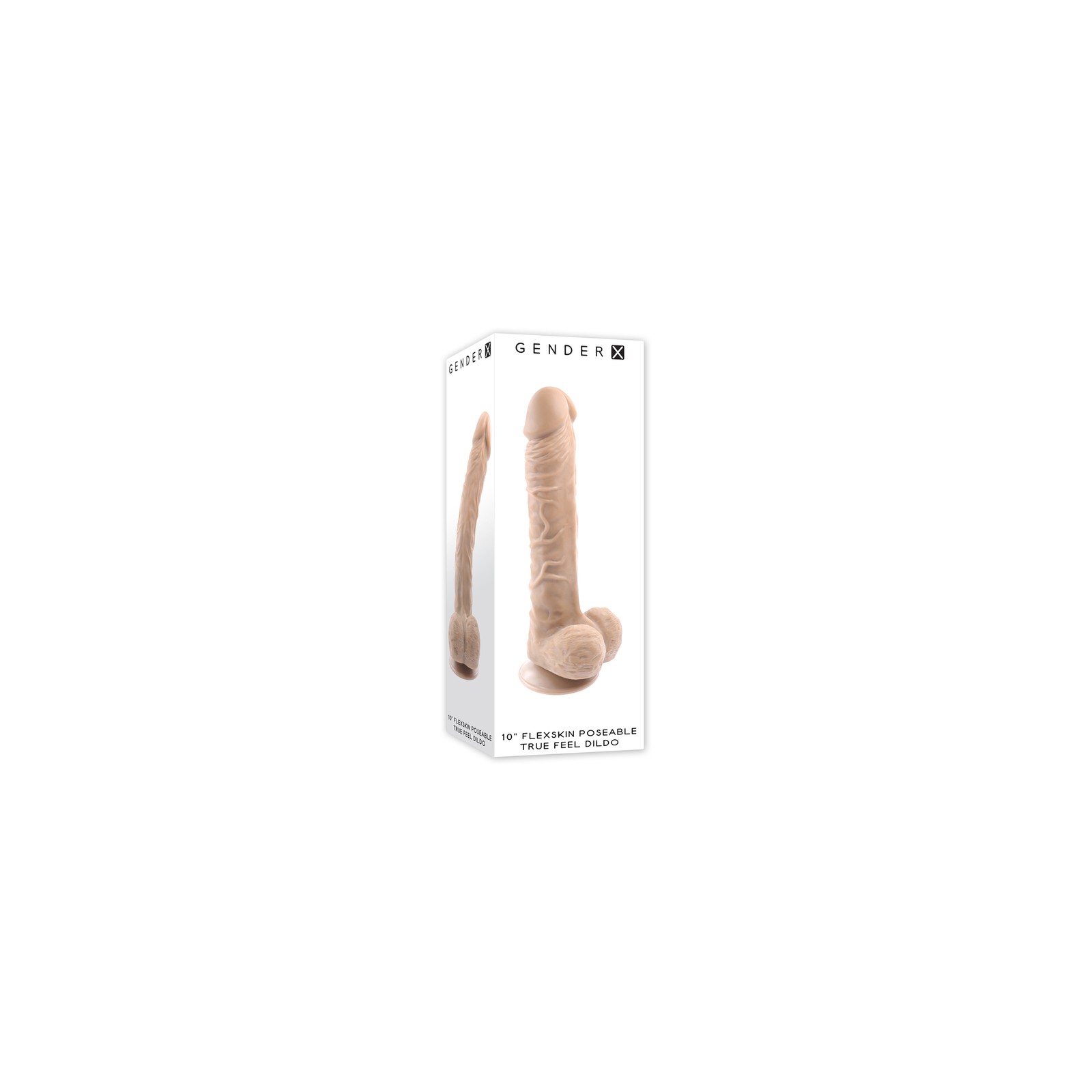 Dildo Gender X Flexskin Poseable TrueFeel | Diseño Realista