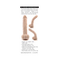 Gender X Flexskin Poseable TrueFeel Dildo | Realistic Design