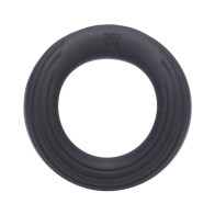 Rev Cock Throbber Large Black Vibrating Ring