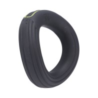 Rev Cock Throbber Grande Negro Anillo Vibrante