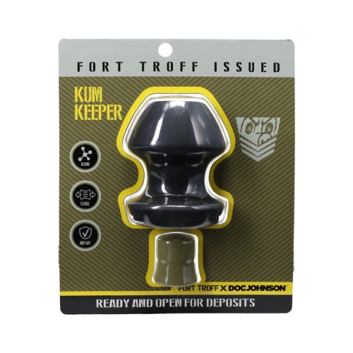 Fort Troff Kum Keeper Large Black - Premium Silicone Plug