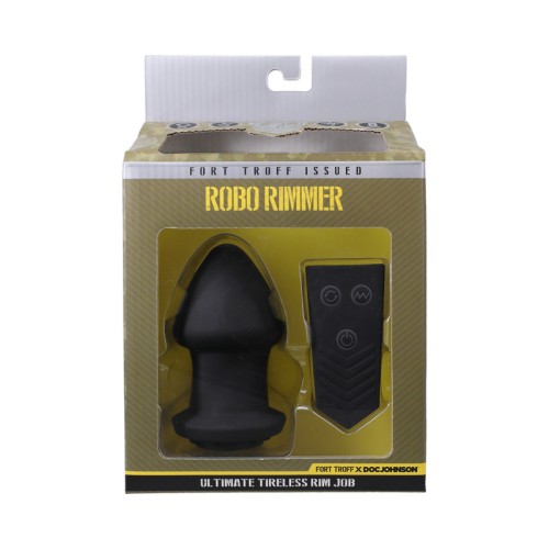 Fort Troff Robo Rimmer X Black - Ultimate Pleasure