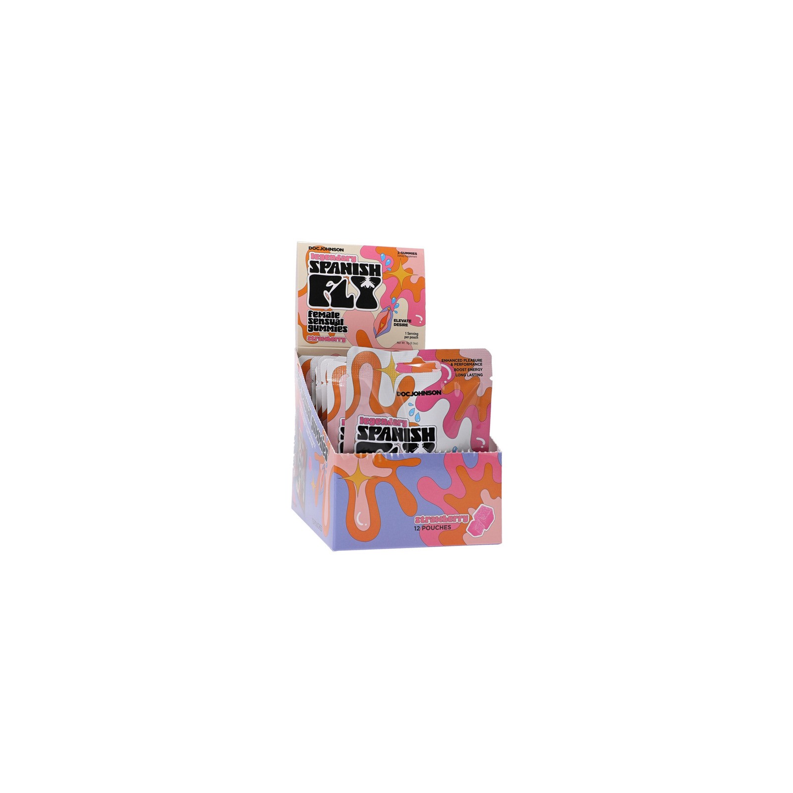 Gummies Sensuales Spanish Fly Fresa 2-Pack