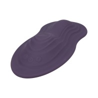 Asiento de Placer iRide Throb Recargable Púrpura Polvoriento