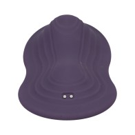 Asiento de Placer iRide Throb Recargable Púrpura Polvoriento